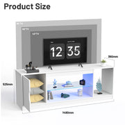 148CM LED TV Stand Unit Modern TVs Gaming Entertainment Center with Cabinet