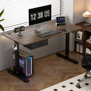 Height Adjustable Electric Standing Desk with Desk Drawer