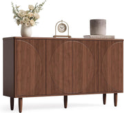 59-Inch Buffet Cabinet Sideboard, Modern Sideboard Buffet Table with Storage
