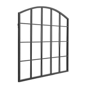 Large Window Garden Rustic Mirror Wall Mounted Metal Frame Indoor Outdoor Decors