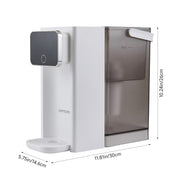 Home Instant Hot Water Dispenser Fast Boil 3L Removable Water Tank with Filter