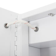 LED Bathroom Mirror Cabinet With Shaver Socket Storage/Demister/Digital Clock