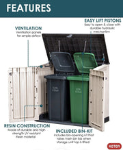 Large Keter Store Garden Lockable Storage Box XL Shed Outside Bike Bin Tools