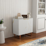 HOMCOM Sideboard, Buffet Cabinet with 2 Doors and Adjustable Shelves, White