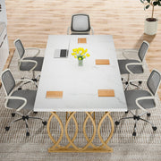 Tribesigns Executive Desk, Modern Large Office Computer Desk Conference Table