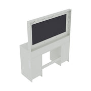 Dressing Table With Drawers Mirror Stool Set Makeup Desk Vanity Table Bedroom