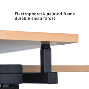 Art Craft Desk Drafting Table with 2 Drawers and Stool Height/ Tiltable Tabletop