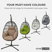 Egg Chair Cushion, Waterproof Hanging Swing Chair Cushion for Indoor & Outdoor
