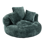 Bean Bag Chair !SALE! Oversized Memory Foam Lounge Sofa High Back Green