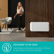 Duux Edge Smart Convector Heater Gen 2 2000W DXCH25UK WiFi Alexa White 30m²