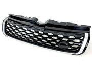 Front Grille Dynamic Style Black Gloss Silver Fits Range Rover Evoque 2011-2019