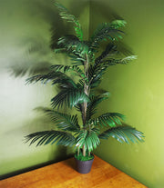 Artificial Bushy Palm Tree 140cm Green Realistic Faux Indoor Home Office Decor
