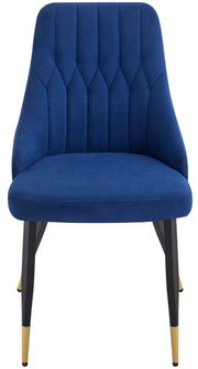 4 Velvet Dining Chairs Gold Tip Legs Beige Grey Blue Black velvet luxury
