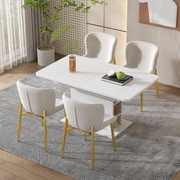 Extendable Dining Table White !SALE! Storage Shelves Space Saving Kitchen Table