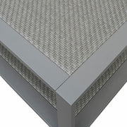 Foremost Milan Deep Seating Garden Patio Set Aluminium Wicker Cream Cover 4PCS