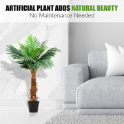 Artificial Palm Tree Fake Tropical Potted Plant Indoor Home Office Decor