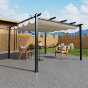 Outdoor Pergola Awning Gazebo Canopy Furniture Barbecue Party Garden Shelter