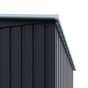 Metal Garden Shed Utility Tools Storage Outdoor Organizer House Pent Roof-5X3FT