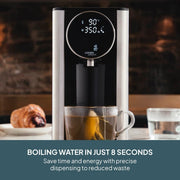 Digital Hot Water Dispenser Fast Boil Instant Kettle 2.7 or 4L in 3 Colours