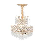 Crystal Ceiling Light LED Lamp Light Room Chandelier Living Pendant LED Lighting