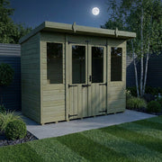 Total Sheds Pent Summer House Various Sizes Pressure Treated UK Manufactured