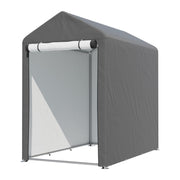 3ftx5ft Garden Shed Storage Shelter Bicycle Tent Bike Log Store Equipment Cover