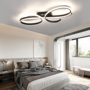 Modern Lamp LED Ceiling Light dimmable Chandelier Lights Living Room Bedroom UK