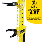 Hydraulic Spring Compressor 4.5T RocwooD 4500KG 380-700mm Range 400mm