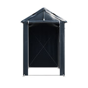 4 x 8FT Garden Storage Shelter Bike Shed Log Store Motorbike Moped Scooter Cover