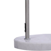 Curved Floor Lamp Standard Living Room Light Retro Domed Shade without LED Bulb