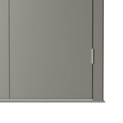 Garden Shed Metal Pent Roof 4.6x9FT Outdoor House Tool Storage w/ Lockable Door