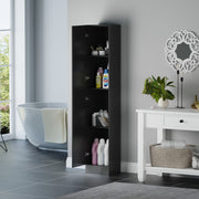 Bathroom Cabinet Cupboard Tall Free Standing Tallboy Storage Furniture 1900mm
