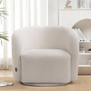 Oversized Large Teddy Swivel Armchair Tub Chair Boucle Upholstered Single Sofa