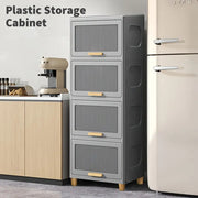 6 Tier Large Storage Drawer Unit Tower Plastic Organizer Cabinet School Home UK