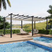 Outdoor Pergola Awning Gazebo Canopy Furniture Barbecue Party Garden Shelter