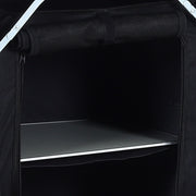 Outdoor Camping Kitchen Cupboard Cook Table Folding Storage Unit Shelf w Handbag