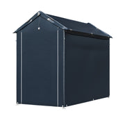 4 x 8FT Garden Storage Shelter Bike Shed Log Store Motorbike Moped Scooter Cover