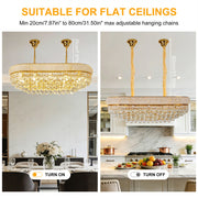 Crystal Chandeliers for Dining Room K9 Modern Crystal Chandelier Luxury Imperial