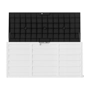 Large Outdoor Storage Box Garden Patio Plastic Chest Lid Container Multibox Shed