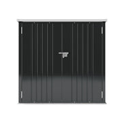 Outdoor Garden Storage Shed Bike Metal Pent Tool Shed House Bin Park 2-4 Bicycle