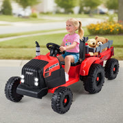 24V Ride On Tractor Kids Electric Vehicle w/ Music