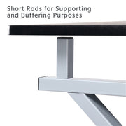 Drawing Table Adjustable Drafting Table Tiltable Table Desk W/ Stool 3 Drawer