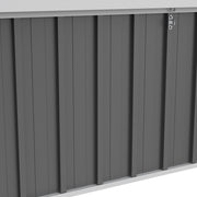 Metal Storage Sheds Waterproof Lockable Garden Deck Box Storage Container Box