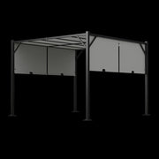 Outdoor Pergola Garden Awning Gazebo Canopy Party Barbecue Shelter Furniture