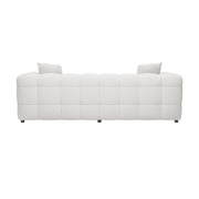 Cream Boucle 3 Seater Cloud Sofa - Alessia ALS001
