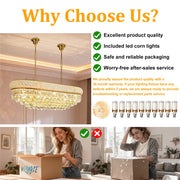 Crystal Chandeliers for Dining Room K9 Modern Crystal Chandelier Luxury Imperial