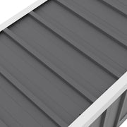 Metal Storage Sheds Waterproof Lockable Garden Deck Box Storage Container Box