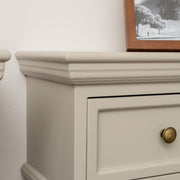 Pair of Taupe-Grey Wall Mounted Bedside Tables - Daventry Taupe-Grey Range
