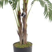 Artificial palm tree with pot 120cm Green Realistic Faux Indoor Home Office