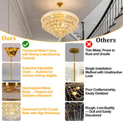 Crystal Chandeliers for Dining Room K9 Modern Crystal Chandelier Luxury Imperial